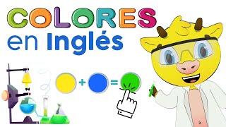 Aprende los COLORES en INGLÉS  Learn the colors in english  Pronunciación [upl. by Alegnave516]