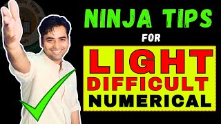 How to Easily Solve Numerical Questions of Light Chapter  Class 10 NCERT CBSE [upl. by Tsenre]