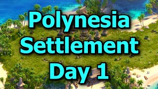 Forge of Empires Polynesia Settlement  Day One First Impressions of the Brand New Settlement [upl. by Alejandrina938]