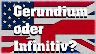 Gerundium oder Infinitiv Fach Englisch [upl. by Enimasaj]