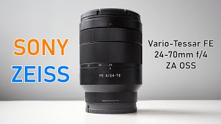 Sony Zeiss VarioTessar FE 2470mm f4 ZA OSS Устаревший зум для Sony [upl. by Irtak]