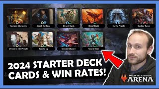 NEW 2024 Starter Decks Explained Best Cards amp Synergies of the 10 Precon Decks  MTG Arena Guide [upl. by Piper]