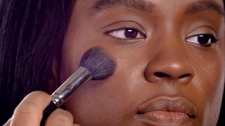 HOW TO Flawless Foundation amp Radiant Highlight for Dark Skin  MAC Cosmetics [upl. by Guyon]