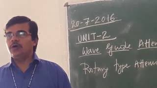 MWE UNIT 2 TOPIC 5 Rotary Type Attenuator [upl. by Janith377]