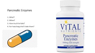 13 Pancreatic Enzymes for Pancreatic Insufficiency What when and how much to take [upl. by Galina]