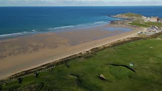 Fistral Beach and Headland Hotel 2023 12 01 [upl. by Ttayw]