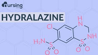 Hydralazine  Apresoline Nursing School Lessons [upl. by Erdnaet88]