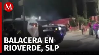 Tiroteo deja un menor sin vida y 3 heridos en Rioverde SLP [upl. by Tila]