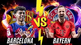 🔴BARCELONA VS BAYERN MUNICH UCL LIVEWATCHALONG [upl. by Anatnas808]