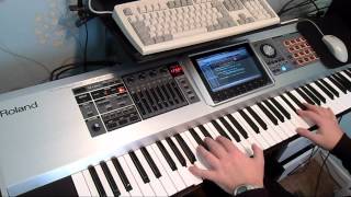 ROLAND Fantom G7 DEMO PART 2 [upl. by Ewell]