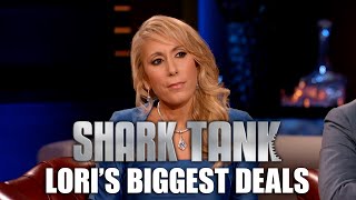 Shark Tank US  Lori Greiners Top 3 Biggest Deals [upl. by Lenra875]