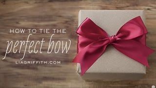 How to Tie the Perfect Bow [upl. by Pytlik]