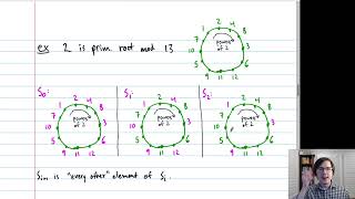 Math 110 223 Computing square roots mod p Tonellis algorithm [upl. by Attelrahc]