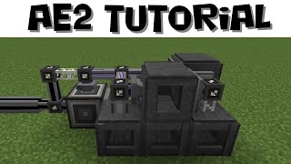 Super Compact Inscriber Processor AutoCrafting Setup  Applied Energistics 2 Tutorial [upl. by Adnorat]