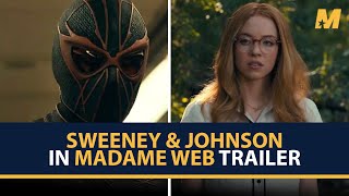 Sydney Sweeney en Johnson ineerste trailer voor Madame Web  Moviemeter [upl. by Nottnerb]