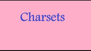 Charsets Types ASCII ANSI IOS8859 and UTF816 HTML in Arabic 23 [upl. by Olodort]