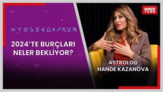 Ünlü astrolog Hande Kazanova Habertürke konuk oldu [upl. by Ahsata]