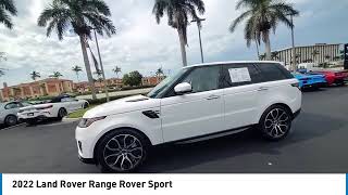 2022 Land Rover Range Rover Sport near me Naples Naples Park Bonita Springs Marco Island Fort M [upl. by Shuman]