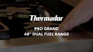 Thermador Pro Grand Range  48quot dual fuel 6 burner steam oven [upl. by Eilama]