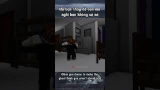 Khi Bạn Nhảy Để Con Ma Nghĩ Bạn Không Sợ Nó shorts animation roblox meme memes viralvideo [upl. by Claudetta]