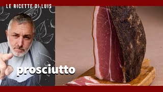 Prosciutto crudo fatto da un norcino [upl. by Llennoj]