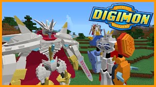 O NOVO DIGIMON e o MUNDO DIGITAL Mod Minecraft DigiMobs na 1165 [upl. by Reddin869]