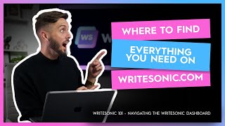 Writesonic 101 Episode 3  Using the Writesonic Dashboard [upl. by Ravo]