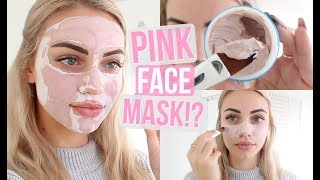 SAND AND SKY PINK CLAY FACE MASK  Review amp Demo [upl. by Nilerual]