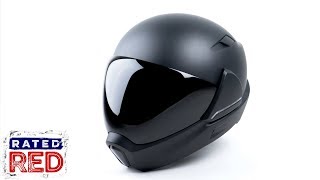 New Motorcycle Helmet Gives Riders Eyes in the Backs of Their Heads [upl. by Edison862]