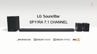 Lg 71 Channel SP11RA Soundbar  Lg Soundbar SP11RA Trailer  Lg Soundbar SP11RA Official Video [upl. by Ayra956]