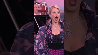 Elina Garança Carmen  Opera Habanera Seguidilla live [upl. by Aerdied]