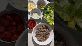 A Weeknight Favourite Healthy Big Mac Hamburger Bowls 🍔  Special Sauce cooking recipe [upl. by Edrick681]