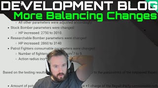 Development Blog  More Balancing Changes [upl. by Annabel]