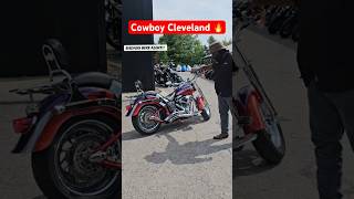 Harley Davidson surprise from Cowboy Cleveland 🏍️ [upl. by Ahsiek211]