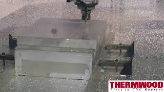 Thermwood 77 CNC Router Machining Aluminium Using NCG CAM Software [upl. by Asile]