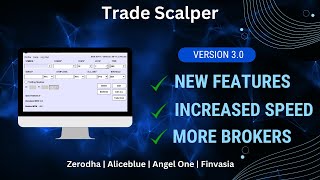 Trade Scalper V3 New Version  New features and more brokers [upl. by Besse]