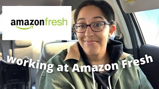 WHAT ITS LIKE WORKING AT AMAZON FRESH WAREHOUSE [upl. by Dianuj]