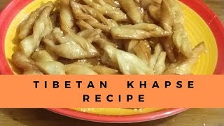 Tibetan Khapse Recipe  Budh Purnima lalitamanhas lalita [upl. by Reinaldos849]