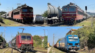 4K Товарни влакове през Русе  Freight trains through Ruse I 21092024 [upl. by Enois]