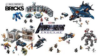 Lego Avengers Endgame Compilation of All Sets [upl. by Estrin]