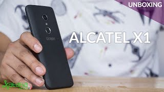 Alcatel 1X UNBOXING y PRIMERAS IMPRESIONES todos quieren a Android Go [upl. by Junius]