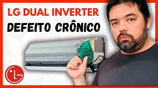 Ar Condicionado LG Dual Inverter  Defeito Comum [upl. by Nageet]