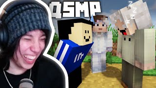 Quackity Meets Roiers Grandfather And Almost Died From Laughter QSMP [upl. by Arotahs]