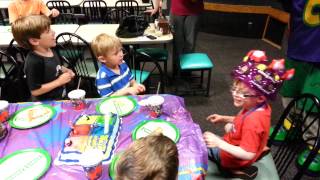 Alexs birthday party at Chuck E Cheese [upl. by Vincenta]