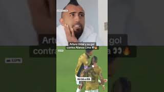 ARTURO VIDAL Y su gol contra Alianza colocoloeschile arturovidal colocolooficial shorts [upl. by Niatirb983]