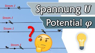 Elektrische Spannung und Potential Volt  Elektrotechnik Grundlagen 5 [upl. by Arin745]