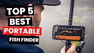 Top 5 BEST Portable Fish Finder 2024 [upl. by Eusassilem]