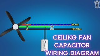 How to Replace the Capacitor in a Ceiling Fan [upl. by Nylitsirk]