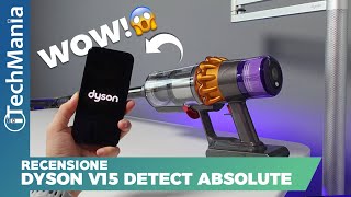 Recensione Dyson V15 DETECT absolute  MIGLIORE ASPIRAPOLVERE [upl. by Cloots35]