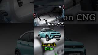 Tata Nexon CNG Launch Date Confirmedshortvideo2024 shorts [upl. by Ttekcirc]